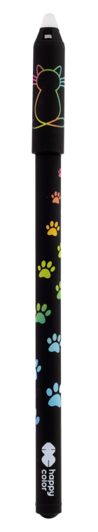 Happy Color, Miaow! pix cu cerneala care se sterge, albastru, 0,5 mm, 1 buc.
