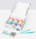 Hey Clay, Rainbow Unicorns, set creativ, 15 cutii de plastilina
