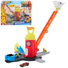 Hot Wheels City, Super Fire Station Rescue, set de joaca cu masina