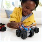 Hot Wheels, Monster Trucks, Bone Shaker, masina cu sunet si lumini, scara 1:43