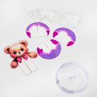 Kidea, Magic Crystal Teddy Bear, set creativ