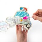 Kidea, Magic vehicule 3D pictate cu apa, set creativ