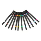 Kidea, marker brush cu liner, 12 culori