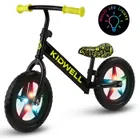Kidwell, Rebel LED, bicicleta fara pedale, negru-galben