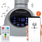 Kidwell, Reve, Scaun electric pentru bebelusi, 2in1, gri-argintiu