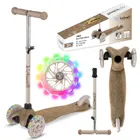 Kidwell, Uno, trotineta cu 3 roti LED, gold