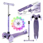 Kidwell, Uno, trotineta cu 3 roti LED, violet