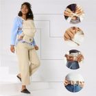 Kinderkraft, Elara, marsupiu ergonomic, beige