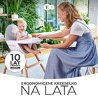 Kinderkraft, Fini, scaun inalt pentru hranire copii 2in1, picioare gri