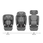 Kinderkraft, FIX2GO, i-Size, scaun auto, Grey, 76-150 cm