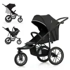 Kinderkraft, Helsi 2, carucior sport, Deep Black