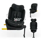 Kinderkraft, I-360 2 Plus, scaun auto, i-Size, negru, 40-150 cm