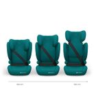 Kinderkraft, Junior Fix 2 Plus, i-Size, scaun auto, green, 100-150 cm