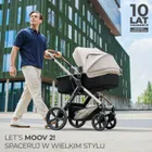Kinderkraft, Moov 2, Air Wheels, carucior multifunctional 4in1, Moonlight Grey
