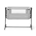 Kinderkraft, Side2Bed, patut suplimentar 3 in 1, Grey Melange