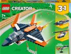LEGO Creator, 3in1 Avion supersonic, 31126