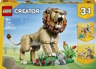 LEGO Creator, Animale salbatice: Leu maiestuos, 31386