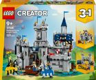 LEGO Creator, Castel medieval cu cai si cavaleri, 31168