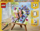 LEGO Creator, Tablou decorativ cu arta florala, 31390