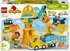 LEGO DUPLO Town, Santier si vehicule de constructii 3 in 1, 10476