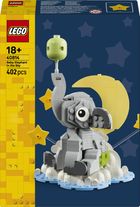 LEGO Iconic, Pui de elefant pe cer, 40814