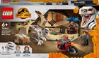 LEGO Jurassic World, Dinozaur Atrociraptor: Urmarirea cu motocicleta, 76945