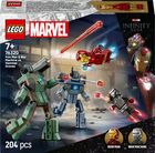 LEGO Super Heroes, Iron Man si War Machine vs dronele Hammer, 76320