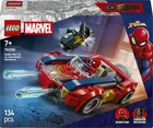 LEGO Super Heroes, Omul Paianjen in masina vs Wolverine venomizat, 76336
