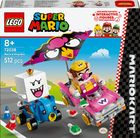LEGO Super Mario, Mario Kart - Wario si King Boo, 72038