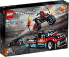 LEGO Technic, Camion si motocicleta pentru cascadorii, 42106