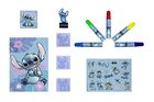 Lilo si Stitch, set creativ cu stampile, 24 piese