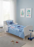 Lilo si Stitch, set lenjerie de pat single, 100-135 cm