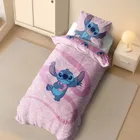 Lilo si Stitch, set lenjerie de pat single, 140-200 cm