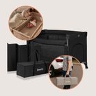 Lionelo, Ellen, patut de calatorie cu extensie mare 3in1, Black
