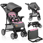 Lionelo, Emma Plus, carucior sport, Pink Scandi