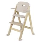 Lionelo, Floris, scaun inalt din lemn, Beige Natural