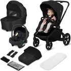 Lionelo, Freya, carucior multifunctional 3in1, Black Onyx