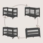 Lionelo, Patty, patut multifunctional 5in1, Grey Graphite