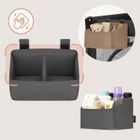 Lionelo, Sidepocket, organizator pentru patut, mic, Grey