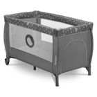 Lionelo, Stefi Plus, patut de voiaj portabil, pe doua niveluri, Grey White