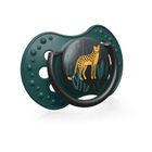 Lovi, Jungle Vibes Boy, suzeta dinamica din silicon, 3-6 luni, 2 buc.