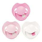 Lovi, Prime, suzeta dinamica din silicon, Peony Pink, 18 luni+, 3 buc.