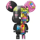 Maker Pop, Ursulet, piese de asamblare cu magnet, negru