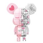 Maker Pop, Ursulet, piese de asamblare cu magnet, roz