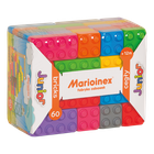 Marioinex, Junior, set de constructie, blocuri XL, 60 piese