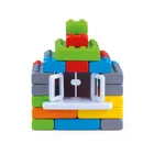 Marioinex, Junior, set de constructie, blocuri XL cu ferestre si usi, 40 piese