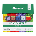 Marioinex, Mini Waffle, Blocks, set de constructie, 206 piese
