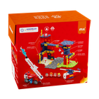 Marioinex, Mini Waffle, City, Statia de pompieri, set de constructie, 280 piese