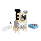 Marioinex, Mini Waffle, Pocket Pets Puppies, Caine ciobanesc de Shetland, set de constructie, 49 piese