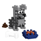 Marioinex, Mini Waffle, Pocket Pets Puppies, Schnauzer, set de constructie, 49 piese